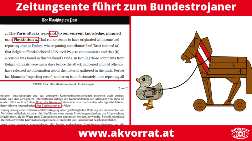 Newspaper hoax leads to the Bundestrojaner