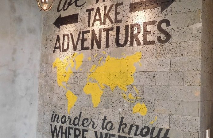 We must take adventures - in order to know where we truly belong.