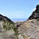 Teneriffa 2016 - Hiking route with a view to the sea