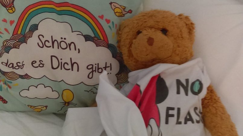 Teddy freut sich auch