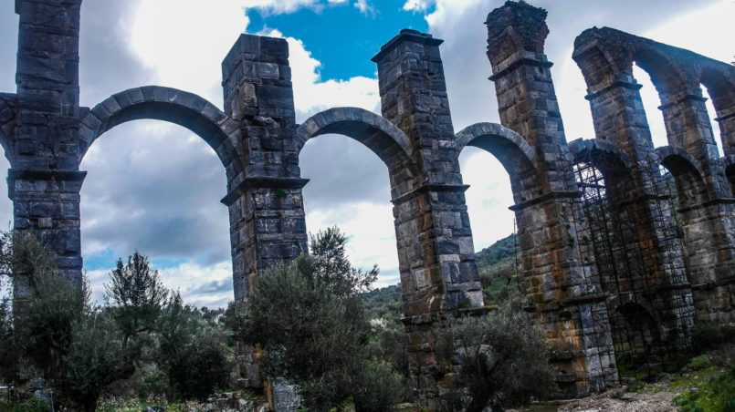 Roman Aqueduct Lesbos 2
