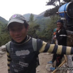 Erstes Interview mit einem Sherpa auf dem Weg zum Everest Basislager