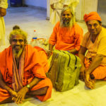 Babaji's, so called monks, in Hindu Temple I