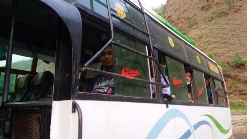 The Reserved Bus for Medical Camp