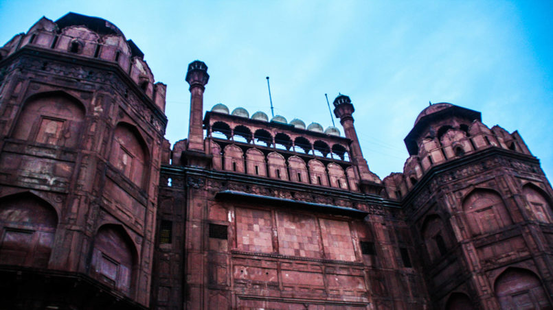 Outside Red Fort 1