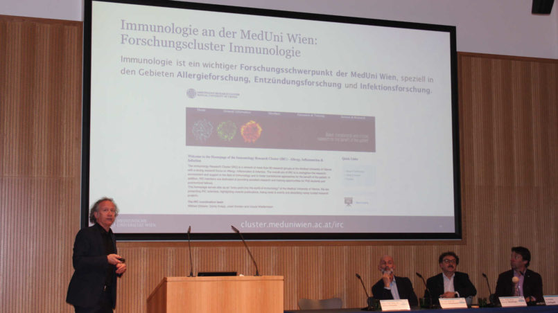 Prof. Ellmeier über die Immunologie an der MUW
