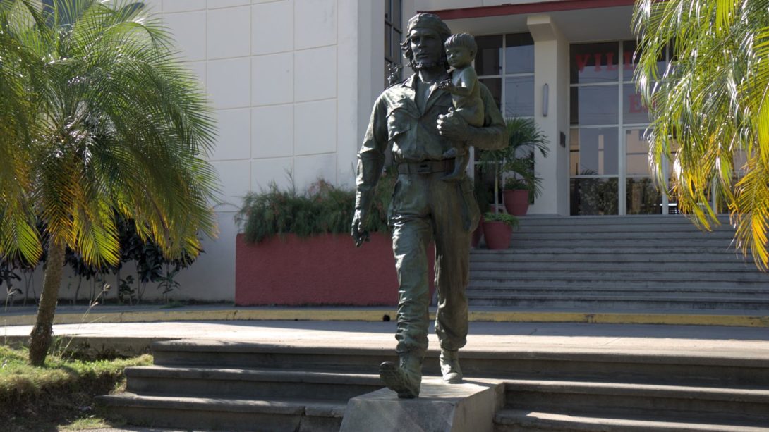 Cuba, Santa Clara, Estatua Che y Nino