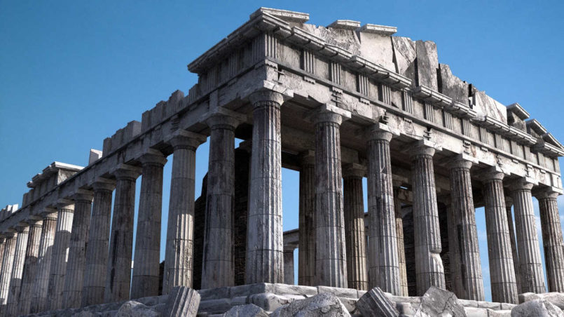Das Parthenon - Acropolis, Griechenland