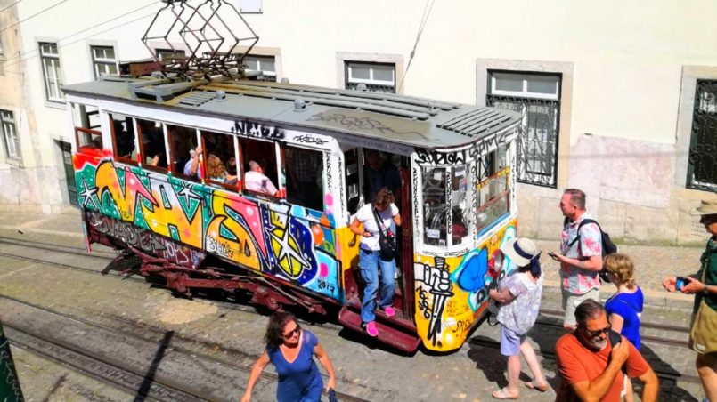 Titelbild-Portugal-Lissabon-Straßenbahn
