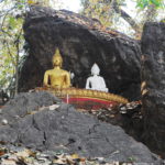 Buddha statues in Laos
