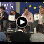 Videobild-Bürgerforum Europa - Generation what-Panel