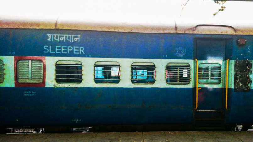 Sleeper train, India