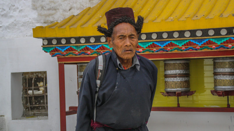 Buddhist worshippers, Ladakh festival, India1_edited