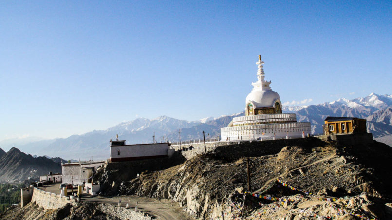 Shanti Stupa, Leh, Ladakh, India 2_edited