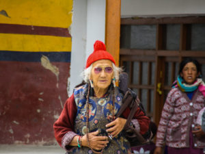 Buddhist worshippers Ladakh festival, India3_edited
